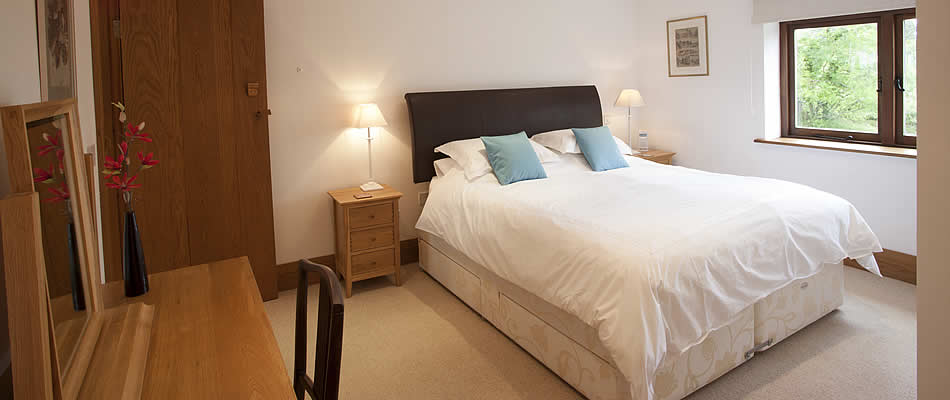 There are four bedrooms all furnished with an eye to comfort
