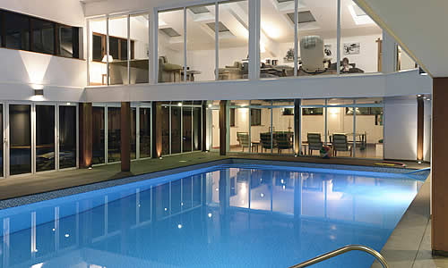 Exclusive use of indoor swimming pool and games room during your stay