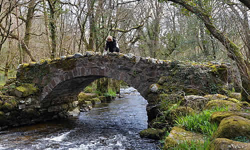 Hisley Bridge in the Dartmoor National Park  - photo by kind permission of Jon Arnold
